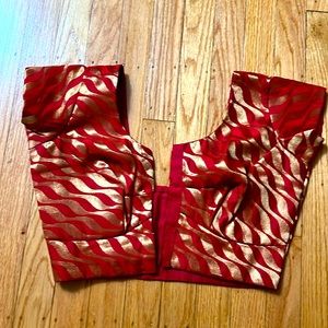 Indian Saree Blouse Brocade